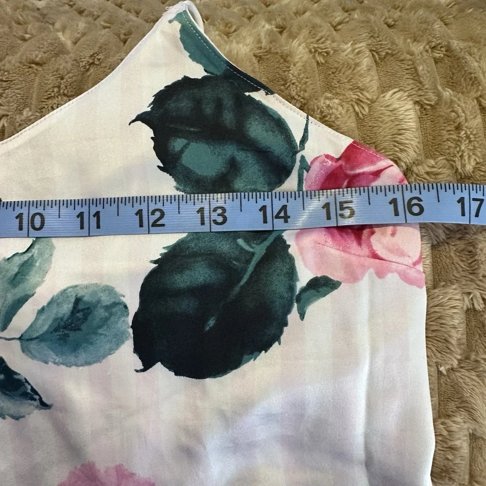 Victorias Secret Rose‎ & Butterfly Spaghetti Tank Top Shorts Two Piece Sz XS